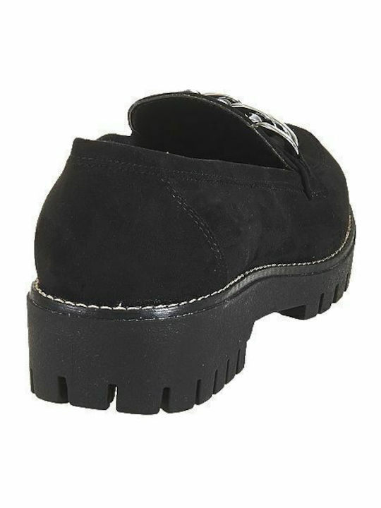 Γυναικεία Loafers σε Μαύρο Χρώμα