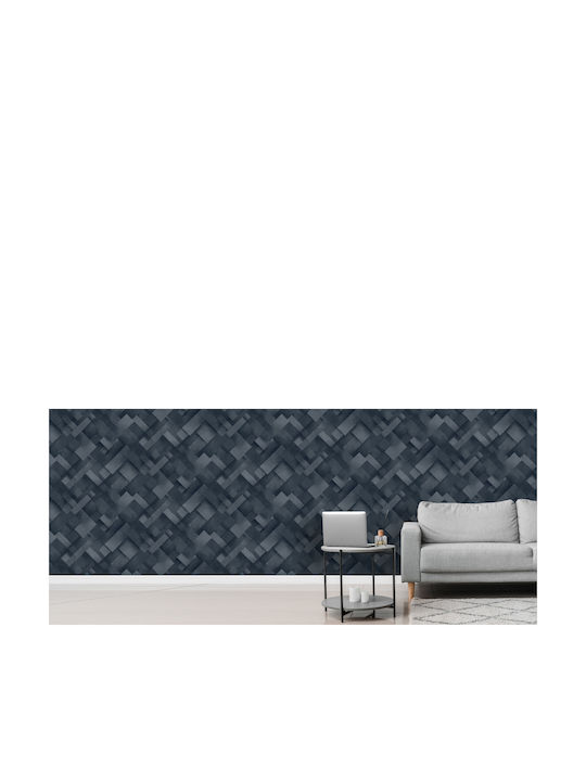 Wallpaper Onyx Vinyl Black L1005xW53cm