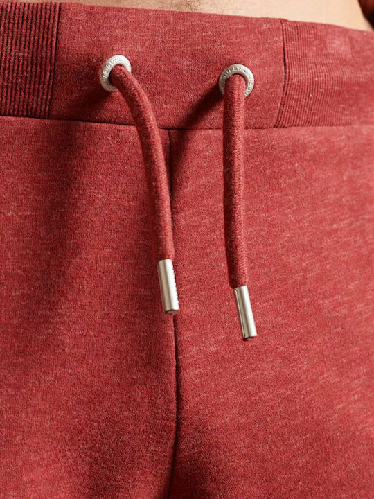 Sweatpants with Elastic Red