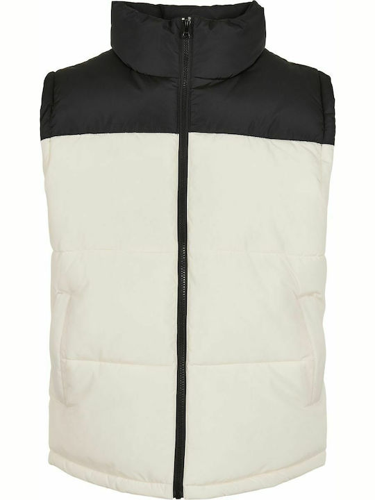 Classics Ärmellos Jacke Puffer Weiß