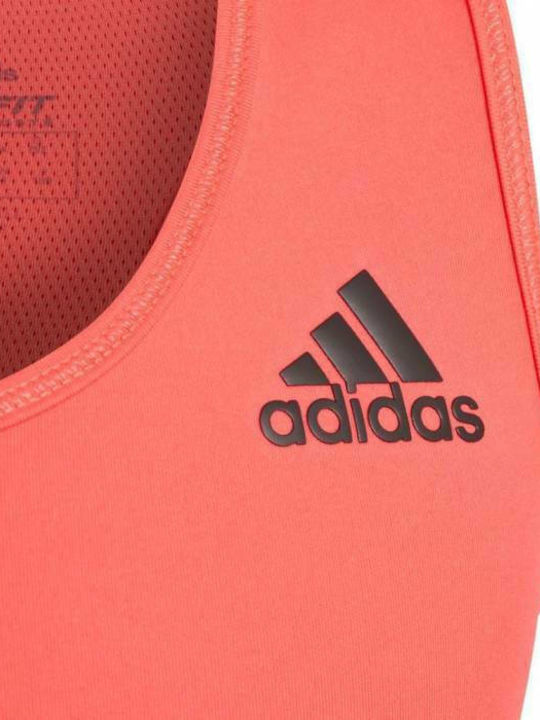 adidas Alphaskin Kids' Bralette Orange
