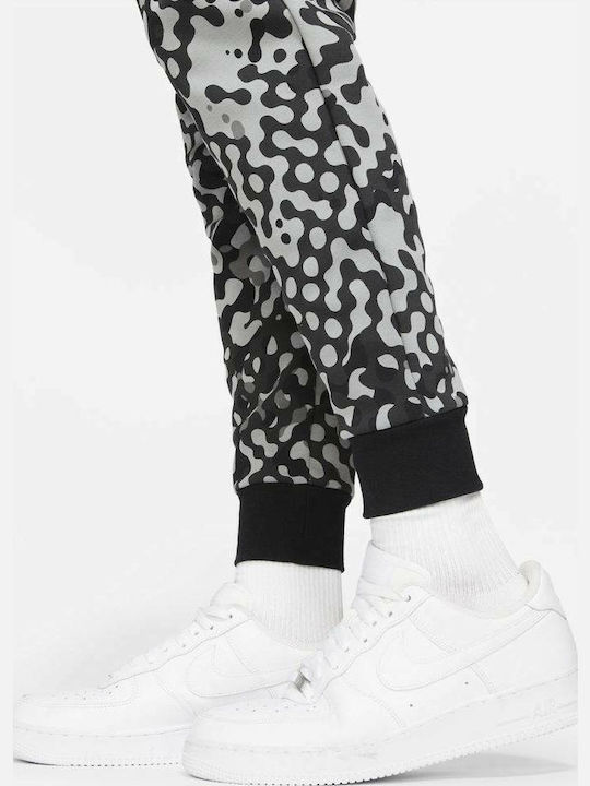 Sportswear Jogginghose mit Gummizug Black / White