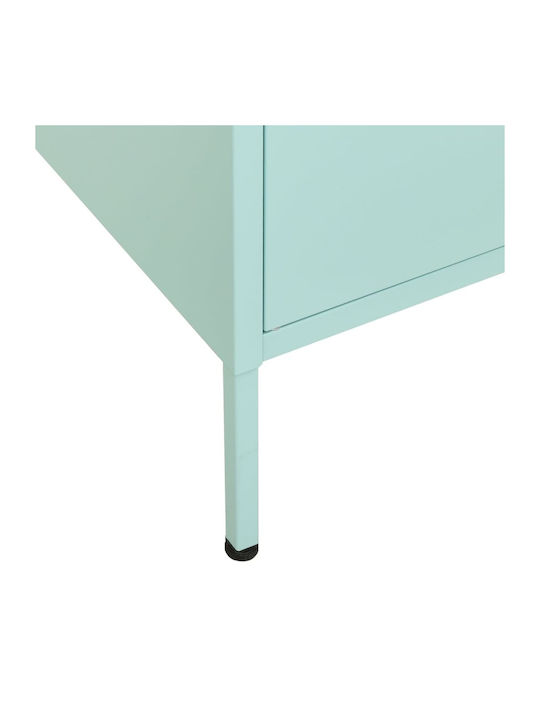 Cabinet de Birou Metalic Mint 80x35x101.5cm