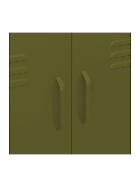 Kabinett Büro Λαδί 80x35x101.5cm