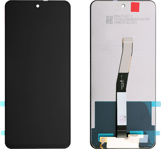 Οθόνη με Μηχανισμό Αφής για Redmi Note 9 Pro / Note 9s (Μαύρο)