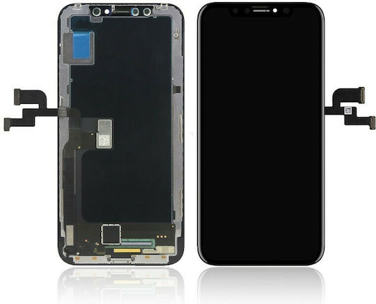 Οθόνη OLED OLED με Μηχανισμό Αφής για iPhone X (Μαύρο)