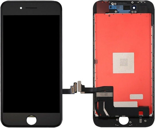 Οθόνη με Μηχανισμό Αφής για iPhone 8 (Μαύρο)
