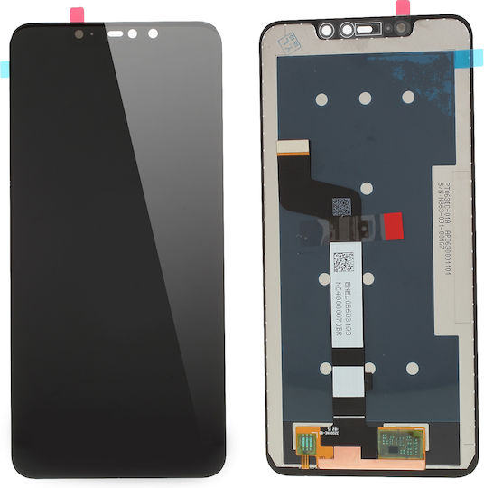 Οθόνη με Μηχανισμό Αφής για Redmi Note 6 Pro (Μαύρο)