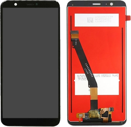 Οθόνη με Μηχανισμό Αφής για Huawei P Smart (Μαύρο)