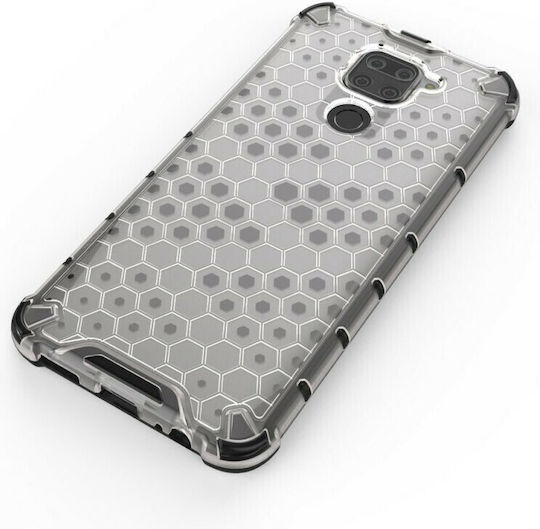 Hurtel Honeycomb Back Cover Πλαστικό Διάφανο (Redmi Note 9)