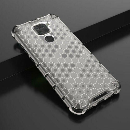 Hurtel Honeycomb Back Cover Πλαστικό Διάφανο (Redmi Note 9)