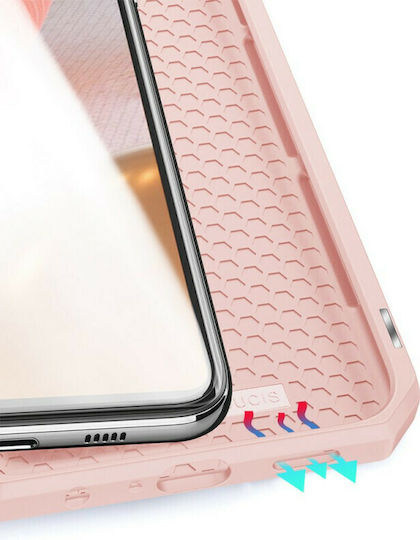 Dux Ducis Skin X Book Δερματίνης Ροζ (Galaxy A72)