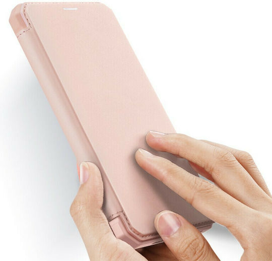 Dux Ducis Skin Pro Книга Изкуствена кожа Розов (iPhone 12 / 12 Pro)