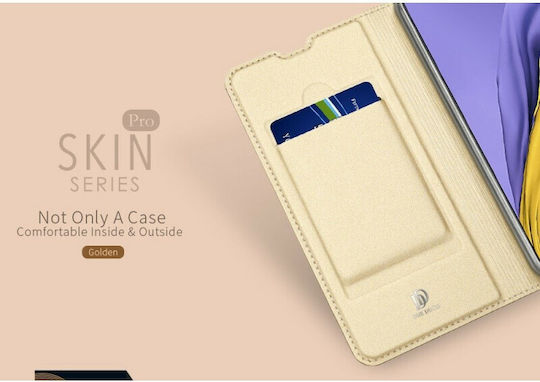 Dux Ducis Skin Pro Book Synthetic Leather Gold (Galaxy A71)