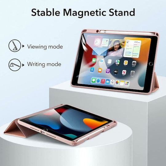 ESR Rebound Hybrid Flip Cover Pink (iPad 2019/2020/2021 10.2'')