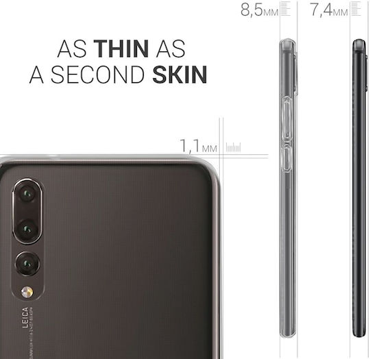 KWmobile TPU Задна корица Силикон Прозрачен (Huawei P20 Pro)