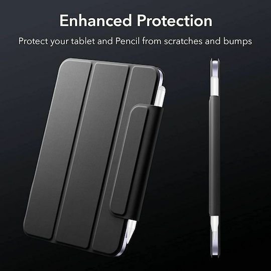 ESR Rebound Магнитен Флип Капак Черен iPad mini 2021 / mini 2024