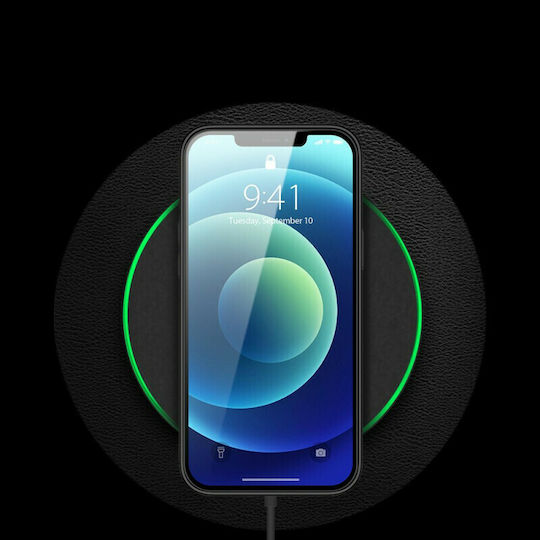 Dux Ducis Yolo Series Back Cover Synthetic Leather Black (iPhone 12 / 12 Pro)