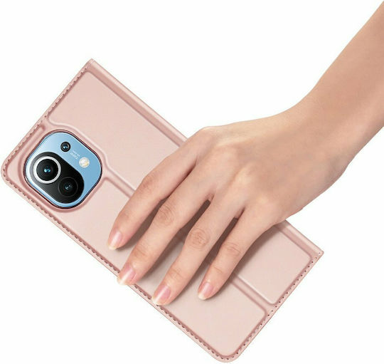 Dux Ducis Skin Pro Book Δερματίνης Μαγνητικό Ροζ (Xiaomi Mi 11)
