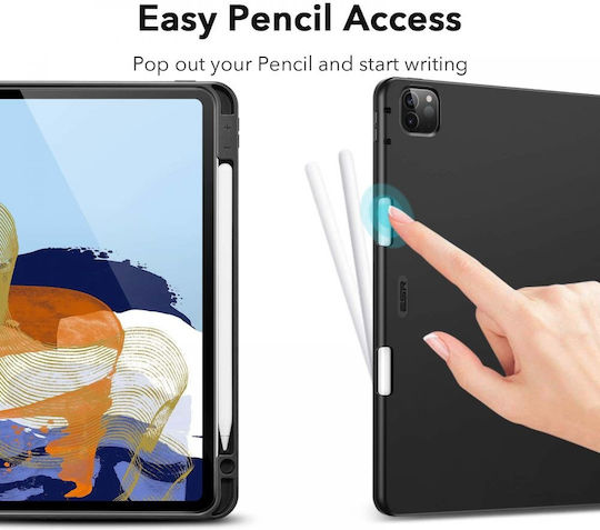 ESR Rebound Pencil Klappdeckel Schware (iPad Pro 2021 11")
