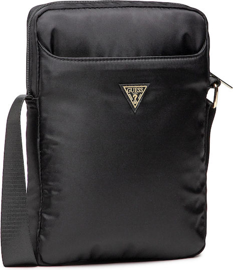 Guess Triangle Logo Backpack Τσάντα Μαύρη (Universal 10")