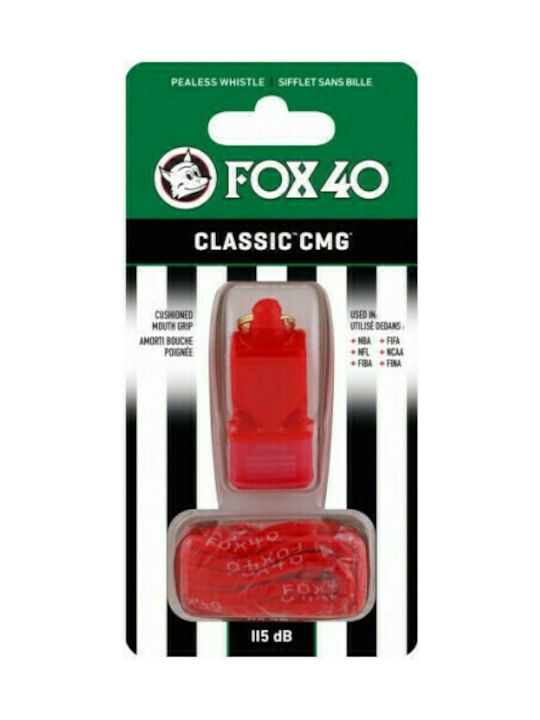 Fox40 Mini CMG Official Coaches Whistle with Cord