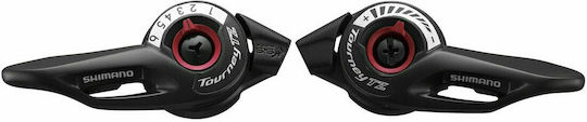 Shimano SL-TZ500 Σετ Λεβιέδες Ταχυτήτων Ποδηλάτου 3 x 6SP