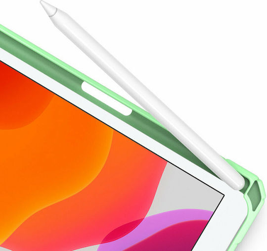 Dux Ducis Toby Flip Cover Δερματίνης Πράσινο (iPad mini 2021)