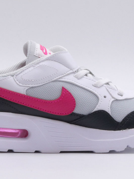 Air Max Kids Sneakers with Scratch Pure Platinum / White / Off Noir / Pink Prime