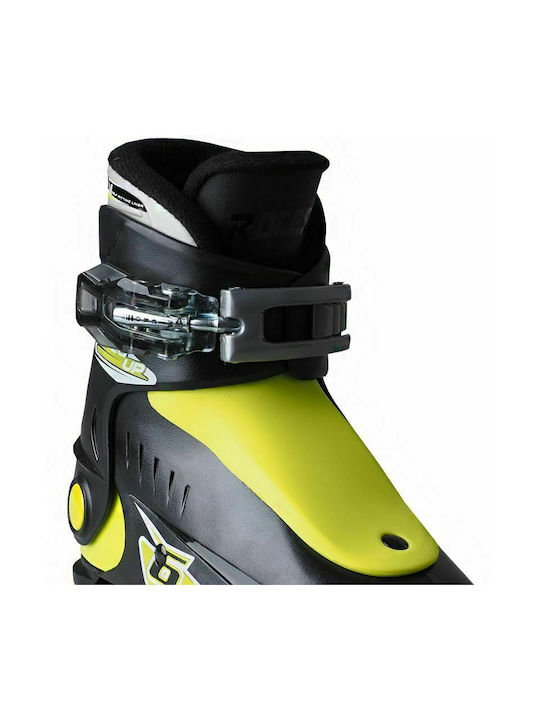 Roces Idea Up Kinder Skischuhe Black/LIme