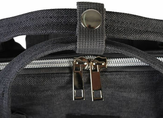 Cangaroo Diaper Bag Amelia 107585 Black 39x16.5x43cm.