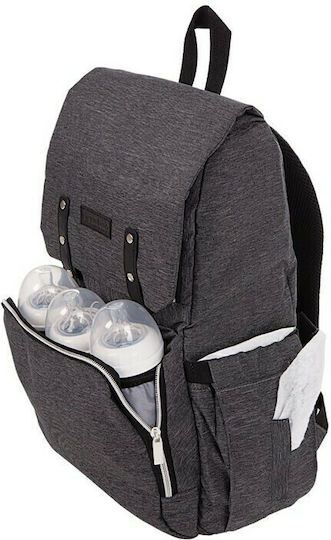Kikka Boo Diaper Bag Caira Dark Grey 57cm.