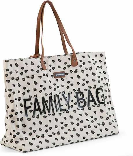 Childhome Τσάντα-Αλλαξιέρα Ώμου/Χειρός Family Leopard 55x18x40εκ.