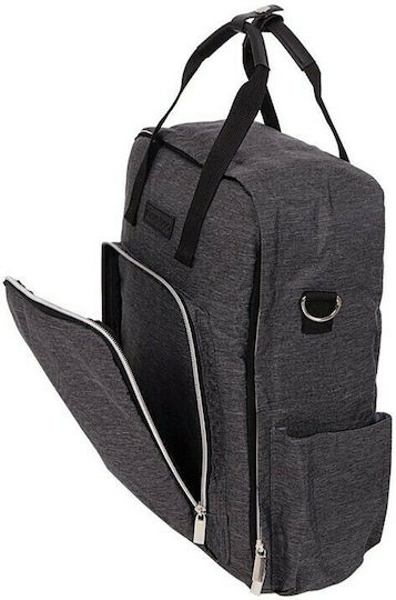 Kikka Boo Shoulder/Hand Diaper Bag Ivy Black 38x17x41cm.