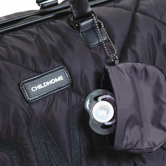 Childhome Shoulder/Hand Diaper Bag Mommy BR75833 Black 55x30x40cm.