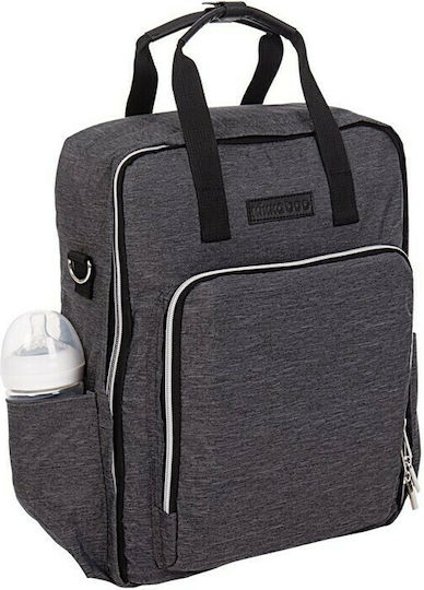 Kikka Boo Shoulder/Hand Diaper Bag Ivy Black 38x17x41cm.