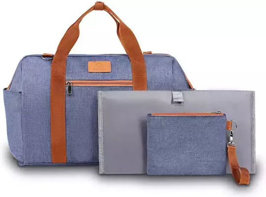 Lionelo Shoulder/Hand Diaper Bag Ida Denim