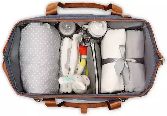 Lionelo Shoulder/Hand Diaper Bag Ida Denim