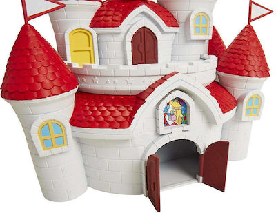 Jakks Pacific Jucărie Miniatură Mushroom Kingdom Castle pentru 3+ Ani