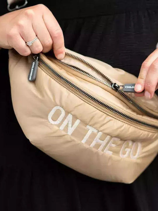 On The Go Γυναικείο Τσαντάκι Μέσης Μπεζ