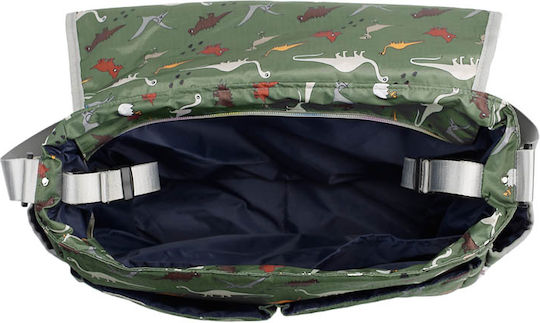 My Bag's Τσάντα-Αλλαξιέρα Ώμου/Χειρός Dinos Χακί 38x30εκ.