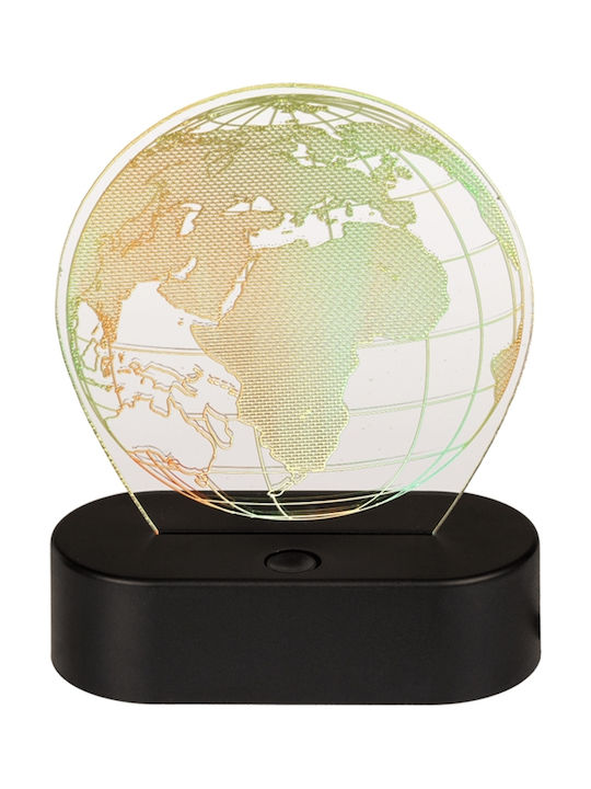 Out of the Blue Decorative Lamp 3D Illusion Black