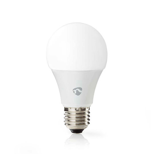 Nedis Smart Λάμπα LED 9W για Ντουί E27 και Σχήμα A60 RGBW 806lm Dimmable
