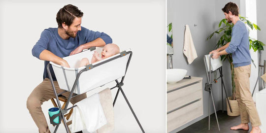 Stokke Стойка за Бебешка Вана Flexi Bath Grey
