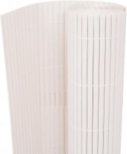 vidaXL Plastic Double-Sided Bamboo Fencing
