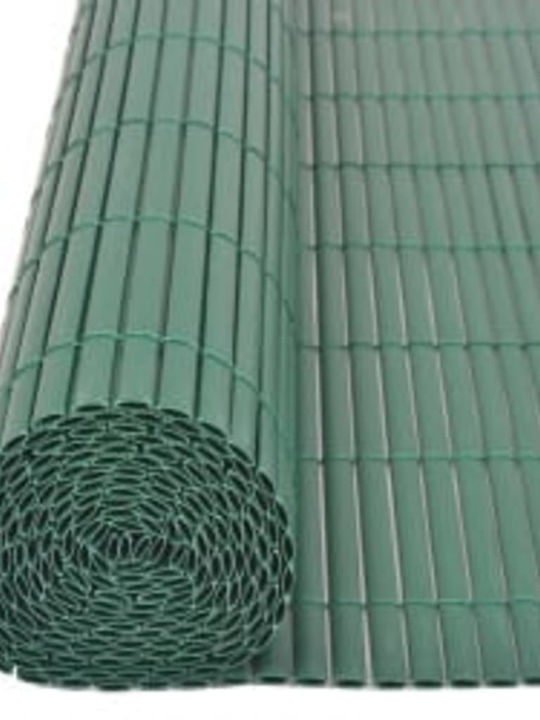 vidaXL Gard De Bambus Din Plastic 1.1x3m