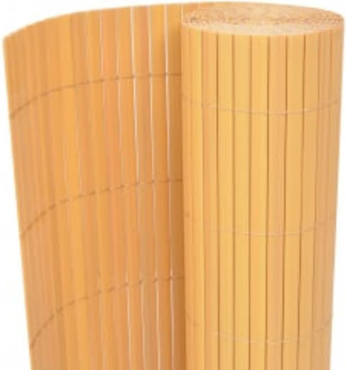 vidaXL Plastic Double-Sided Bamboo Fencing vidaXL Plastic Double-Sided Bamboo Fencing