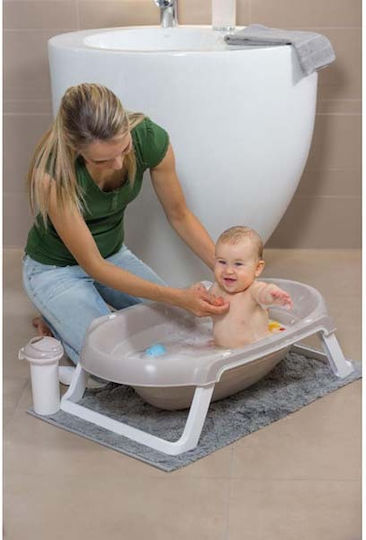 OK Baby Πτυσσόμενη Μπανιέρα Μωρού Onda Slim Γαλάζια