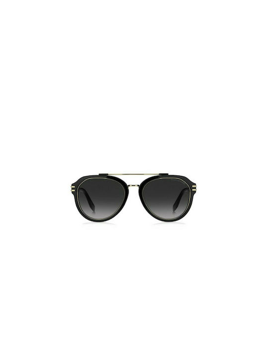 Marc Jacobs Men's Sunglasses with Black Frame and Black Gradient Lens MARC 585/S 2M29O