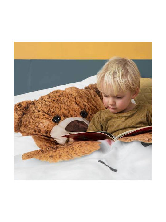 Snurk Teddy Set Kids Duvet Cover Single with Pillowcase White 160x220cm